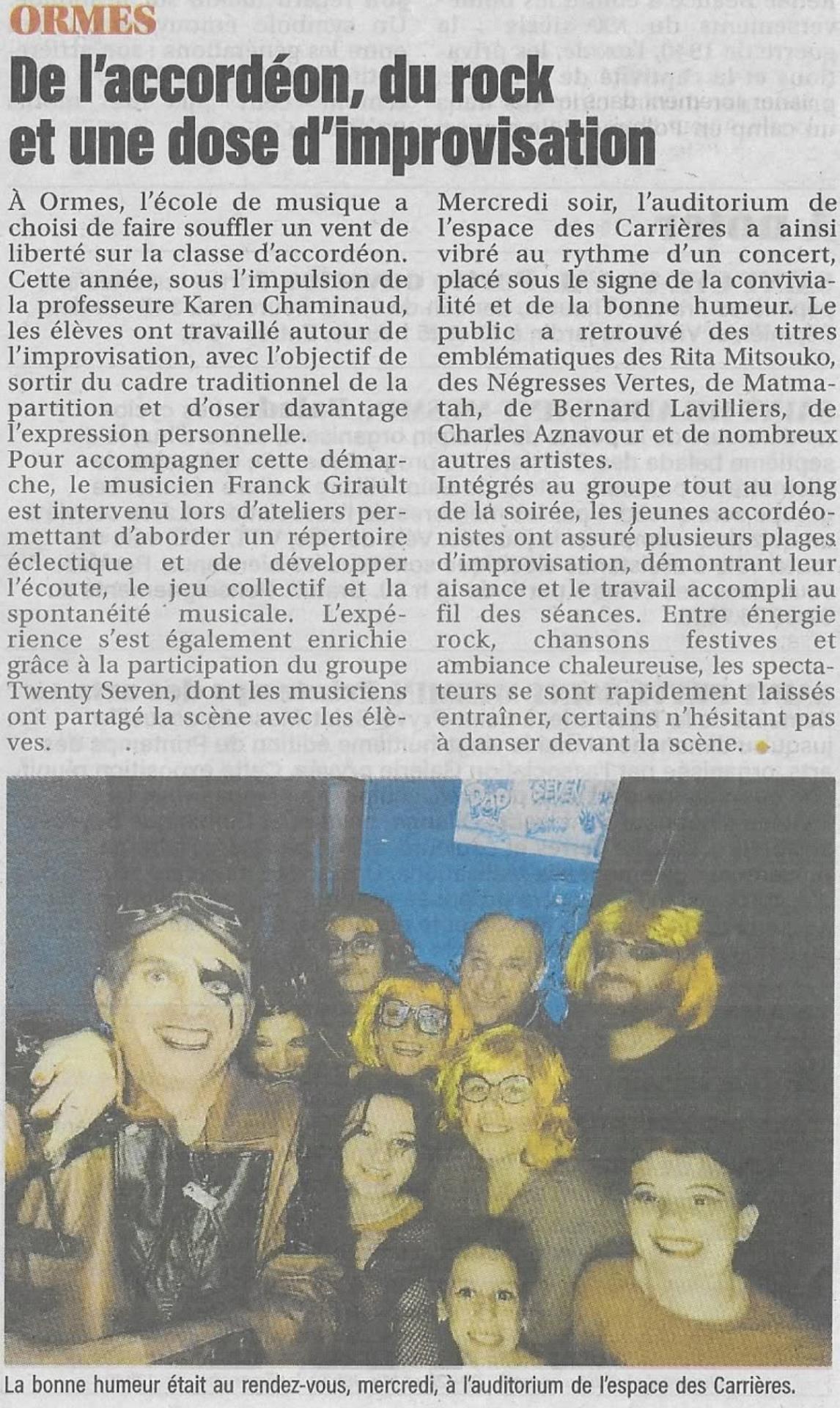 Twenty seven ormes